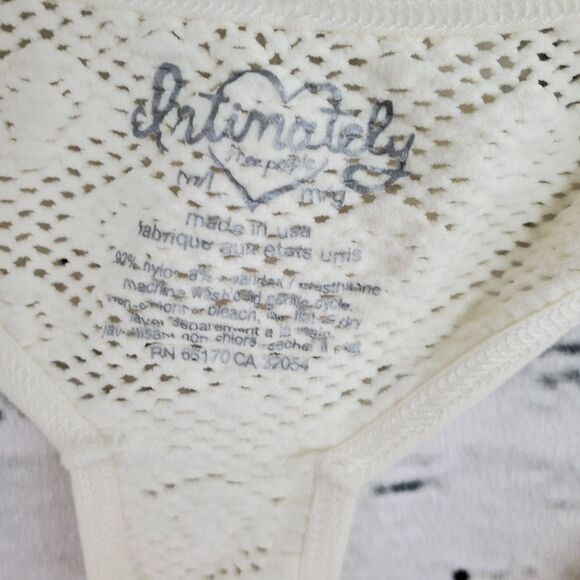 Intimately free people sheer cutout back shirt - Picture 6 of 7